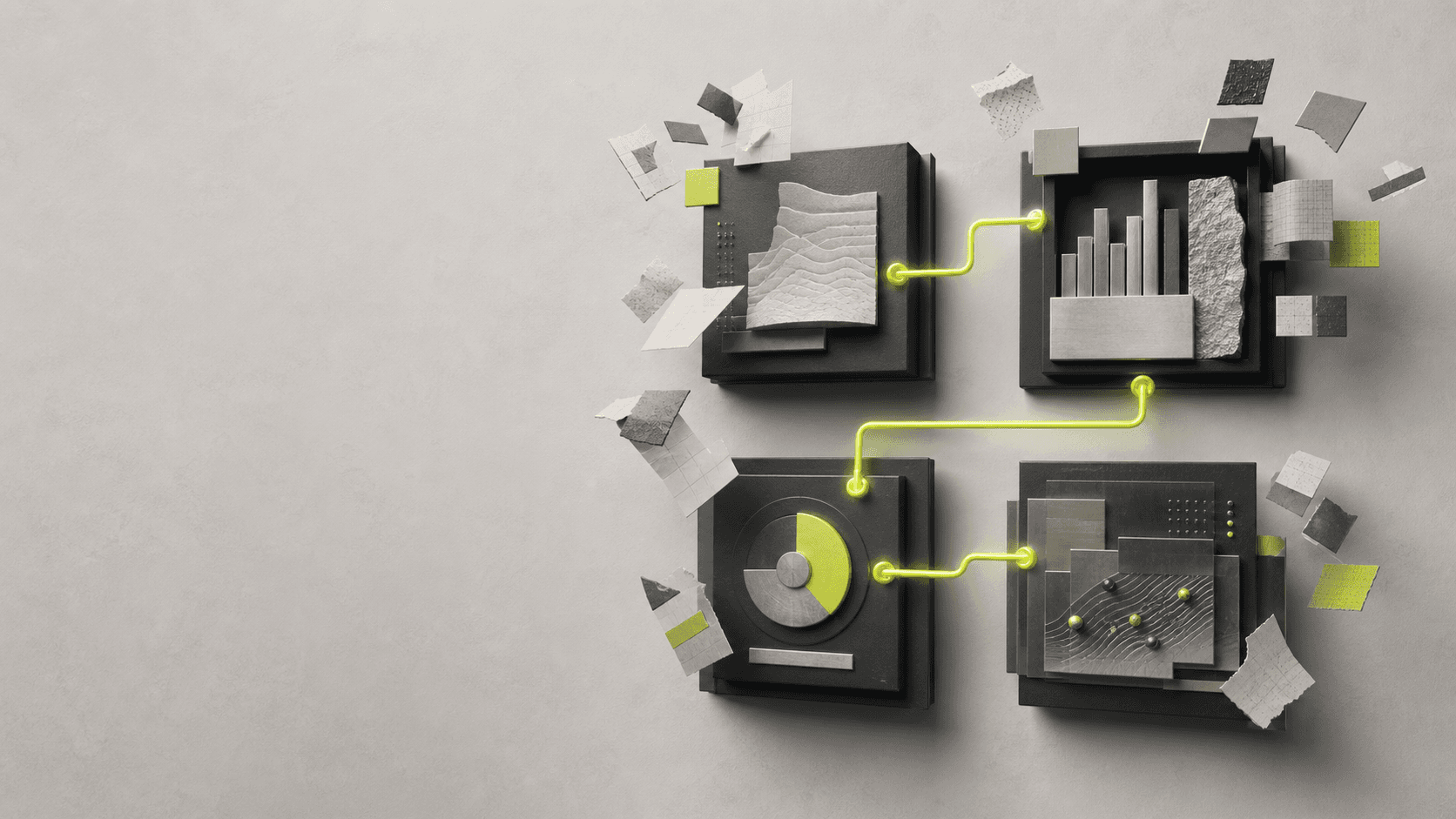 Four connected product systems emerging from scattered research and AI conversations